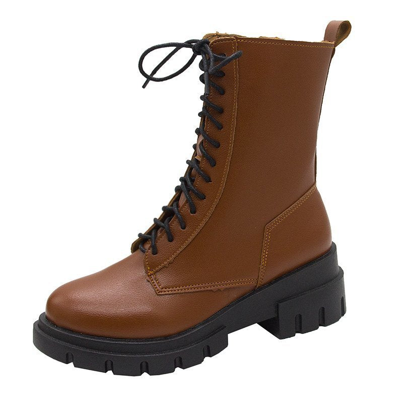 Bottines fashion pour femmes – talon carré moderne, automne et hiver