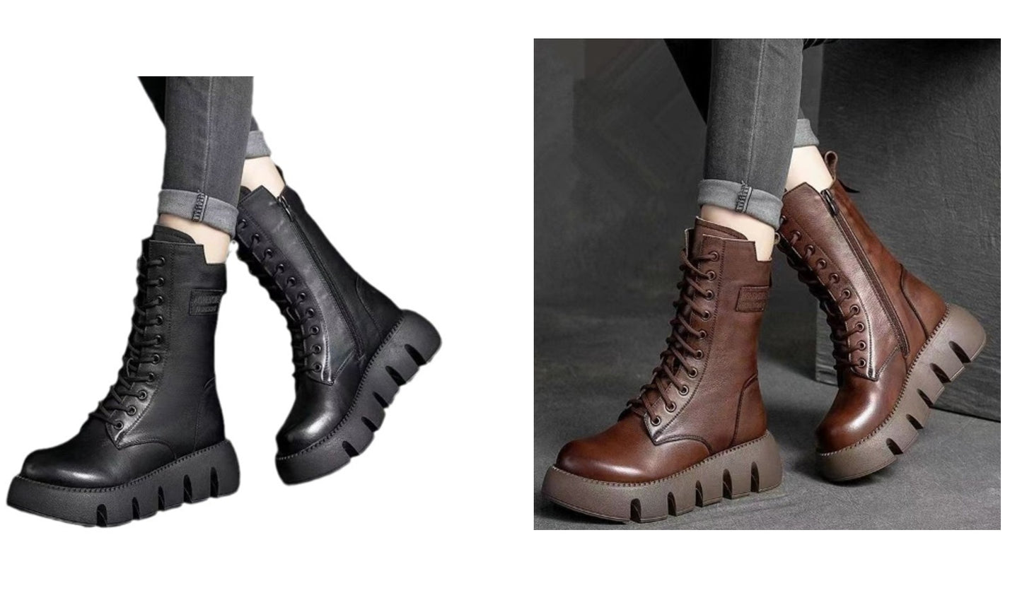 Bottes rétro femme – élégance et confort