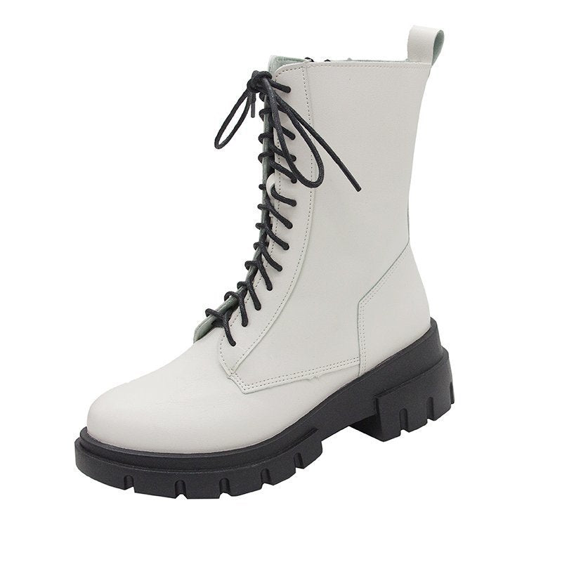 Bottines fashion pour femmes – talon carré moderne, automne et hiver