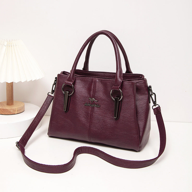 Sac à main bleu en simili cuir – Élégance et praticité au quotidien