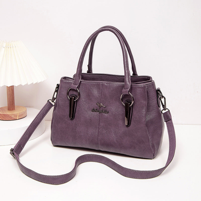 Sac à main bleu en simili cuir – Élégance et praticité au quotidien