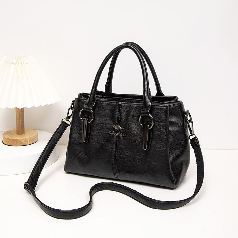 Sac à main bleu en simili cuir – Élégance et praticité au quotidien