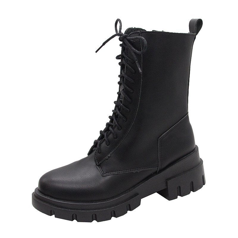 Bottines fashion pour femmes – talon carré moderne, automne et hiver
